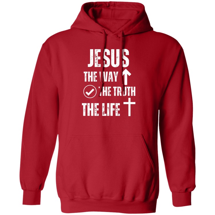 Jesus - The Way, The Truth, The Life Pullover Hoodie