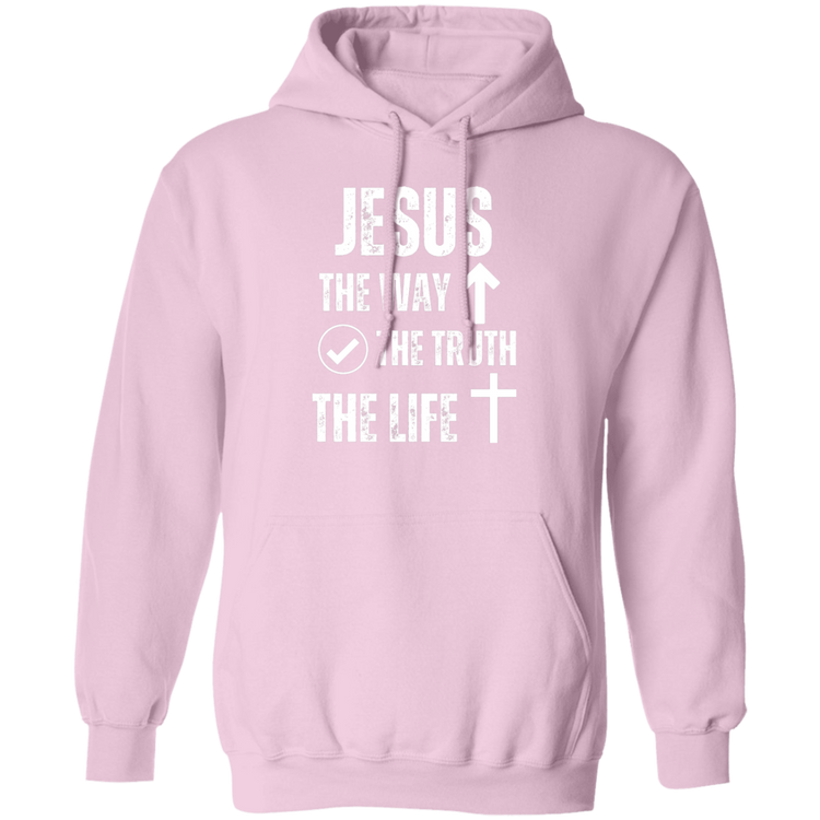 Jesus - The Way, The Truth, The Life Pullover Hoodie