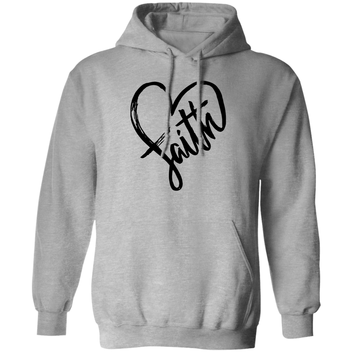 Faith and Love Pullover Hoodie