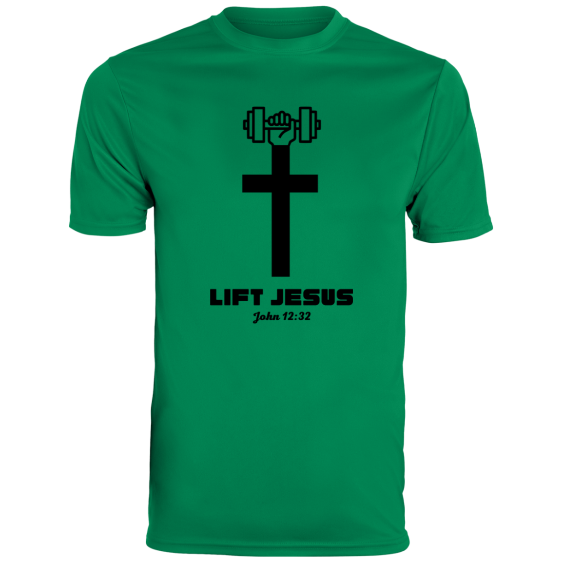 Lift Jesus | Men's Moisture-Wicking Tee