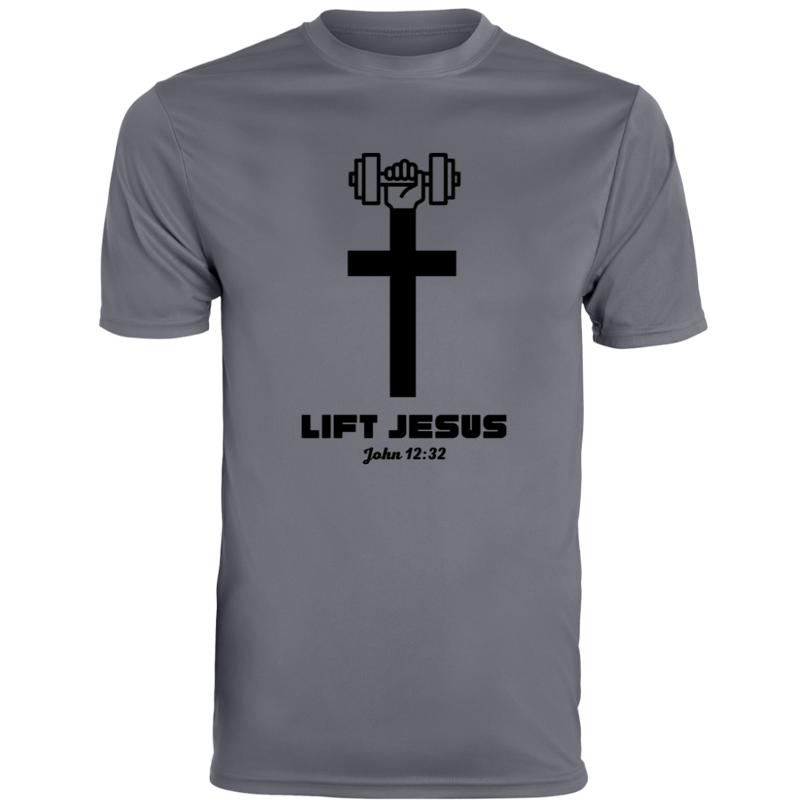 Lift Jesus | Men's Moisture-Wicking Tee