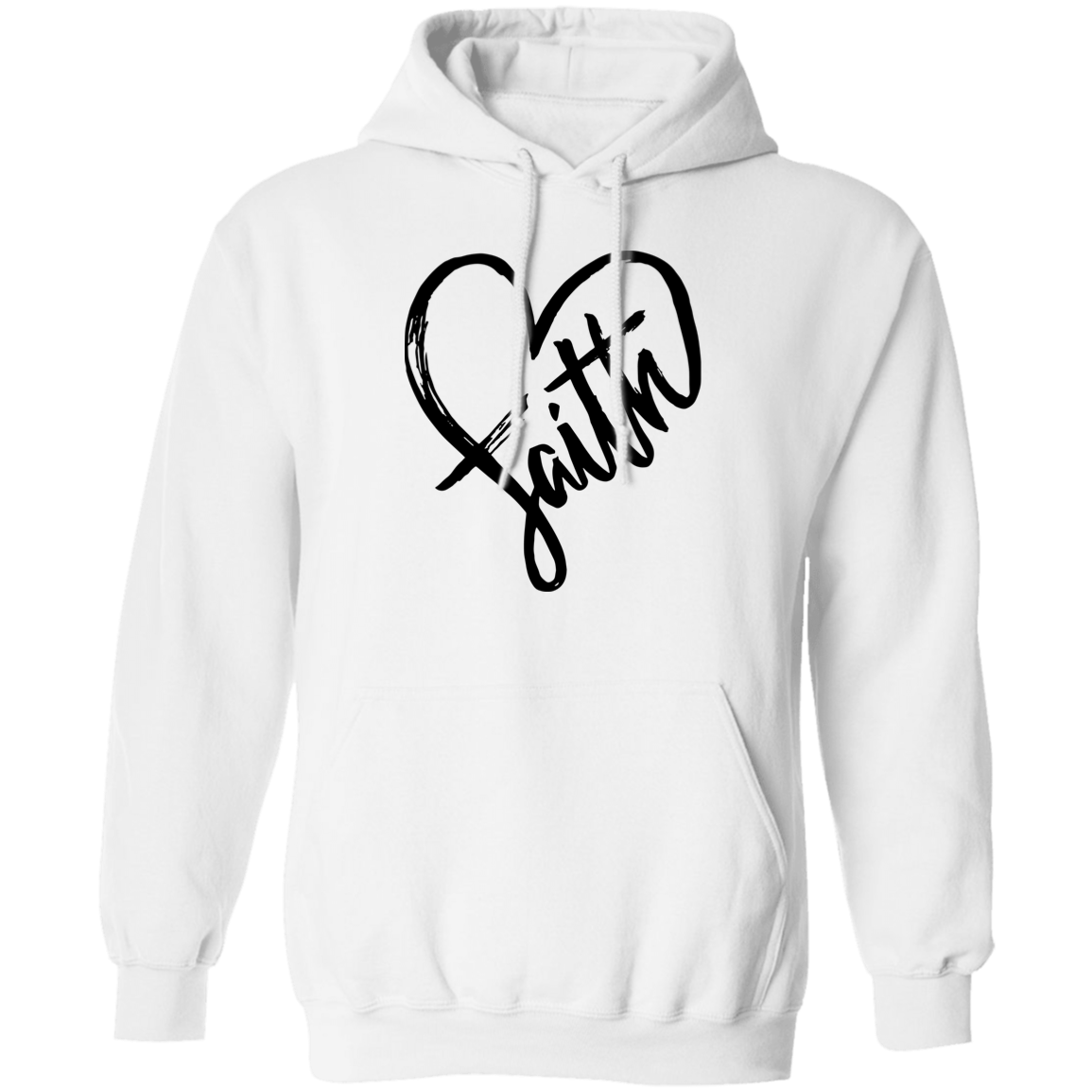 Faith and Love Pullover Hoodie