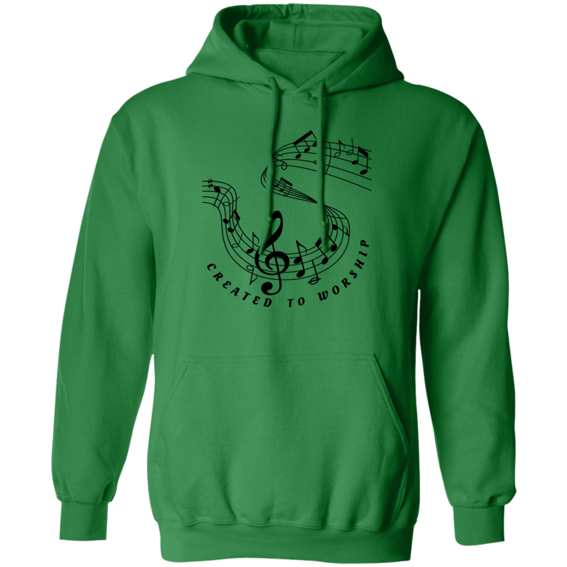 Created to Worship Pullover Hoodie