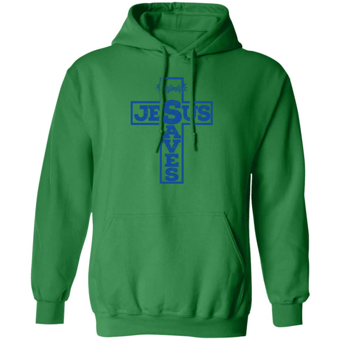 Jesus Saves Pullover Hoodie