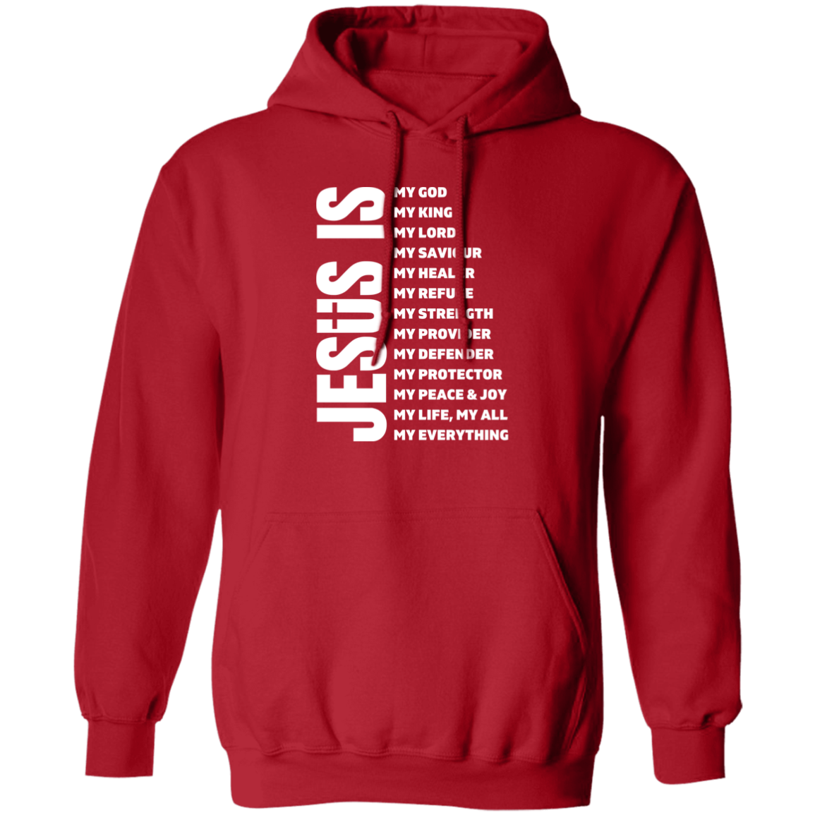 Jesus Is Pullover Hoodie