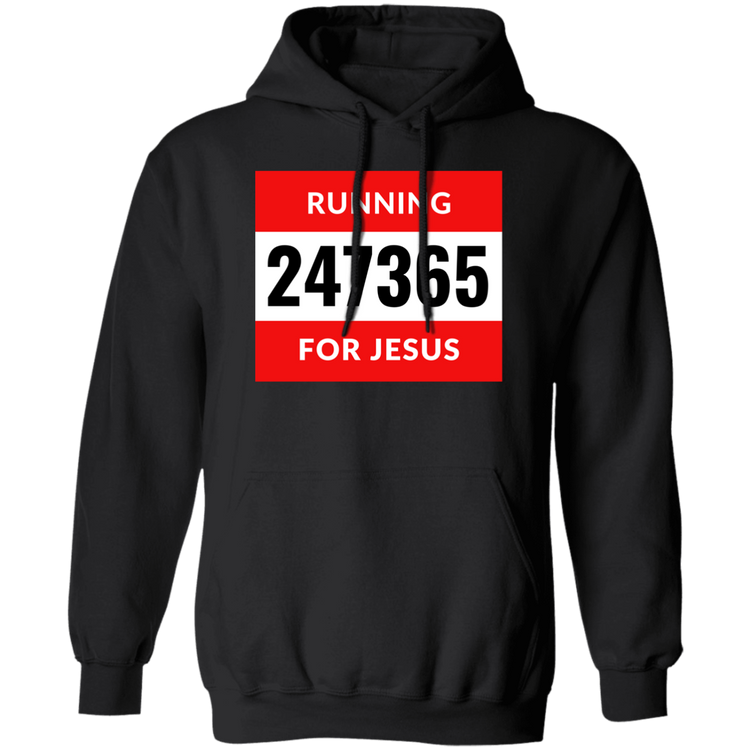 Running For Jesus Pullover Hoodie