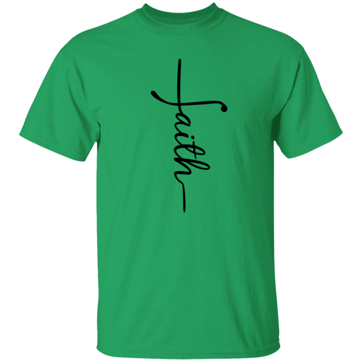 Faith T-Shirt | Black Text – Binded Word