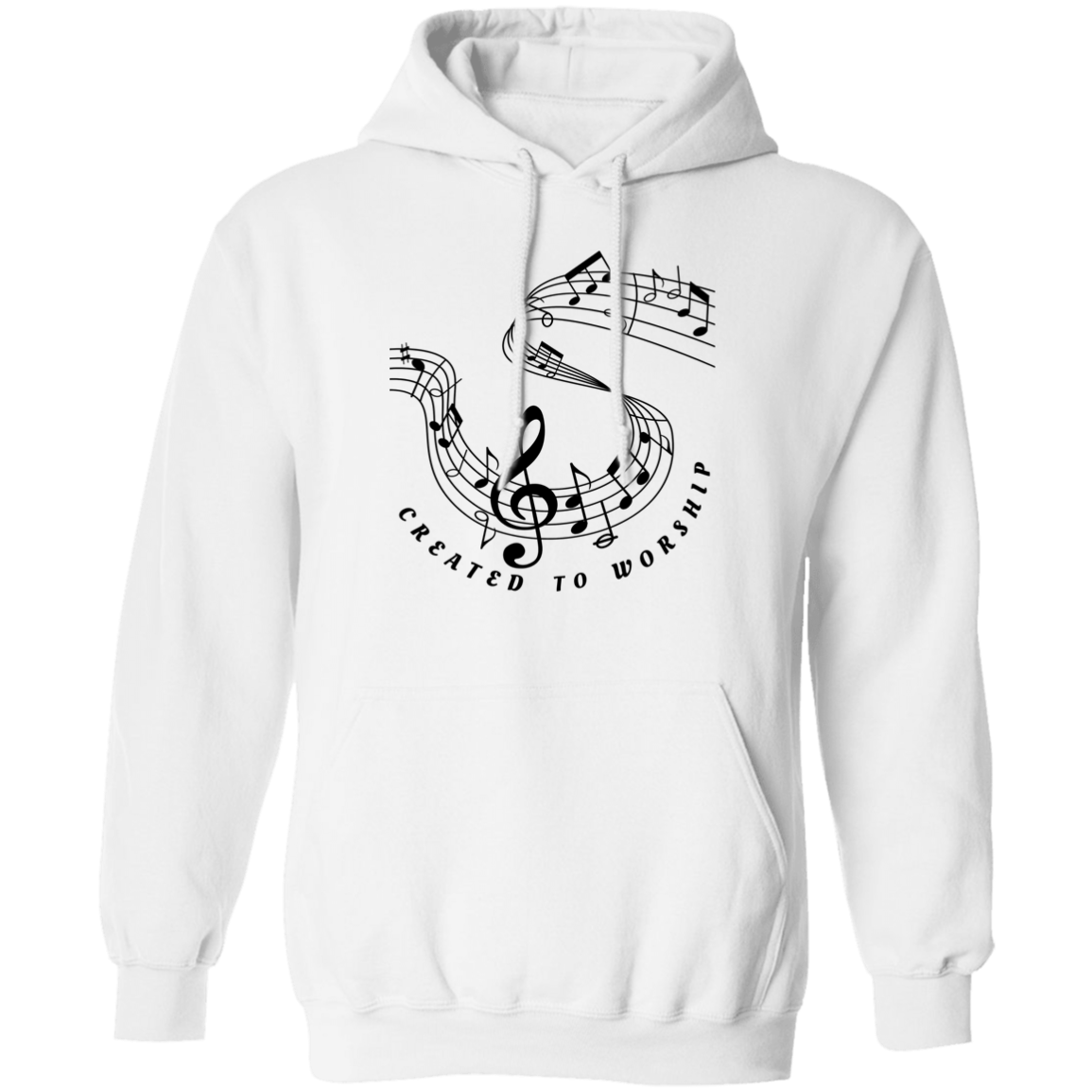 Created to Worship Pullover Hoodie