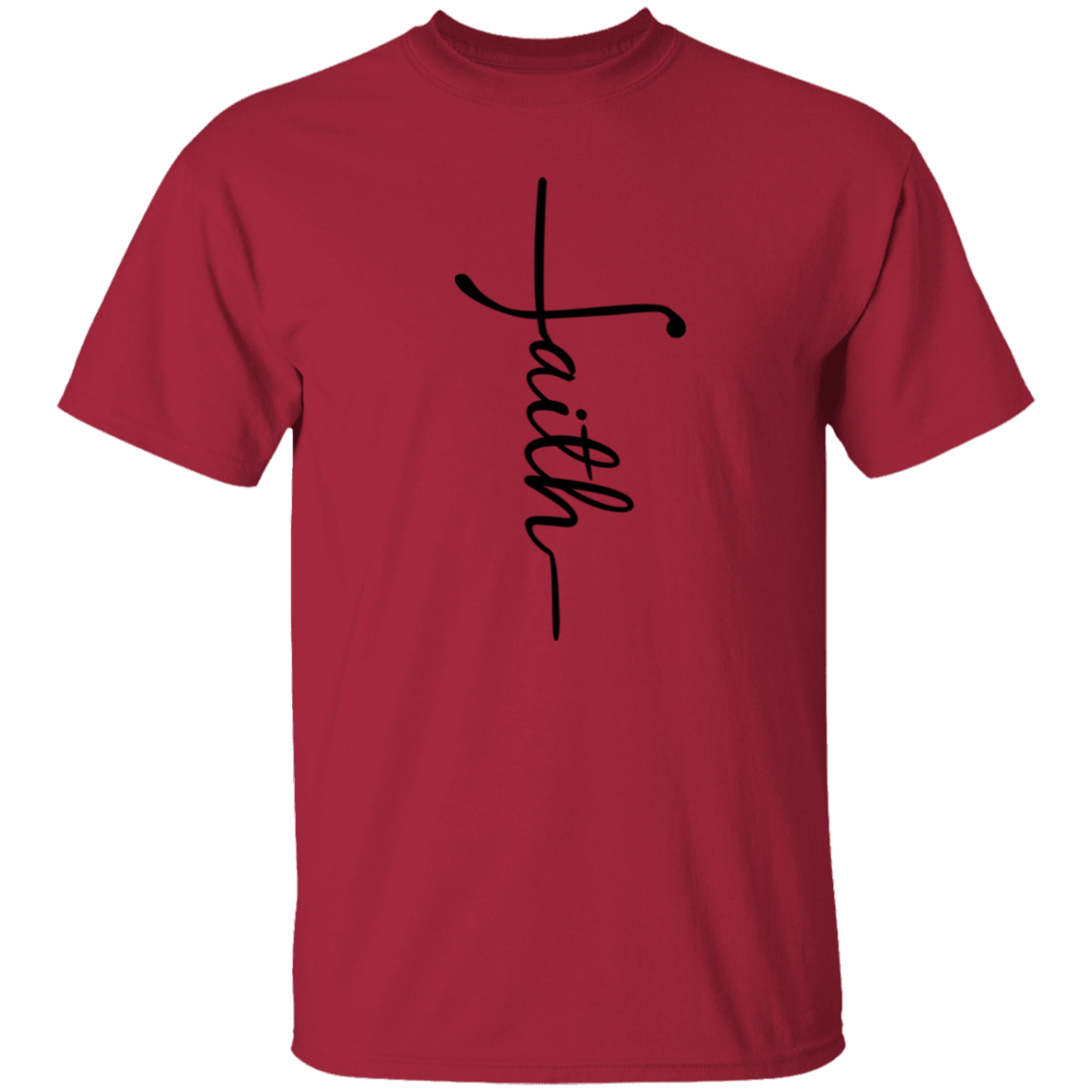 Faith T-Shirt | Black Text