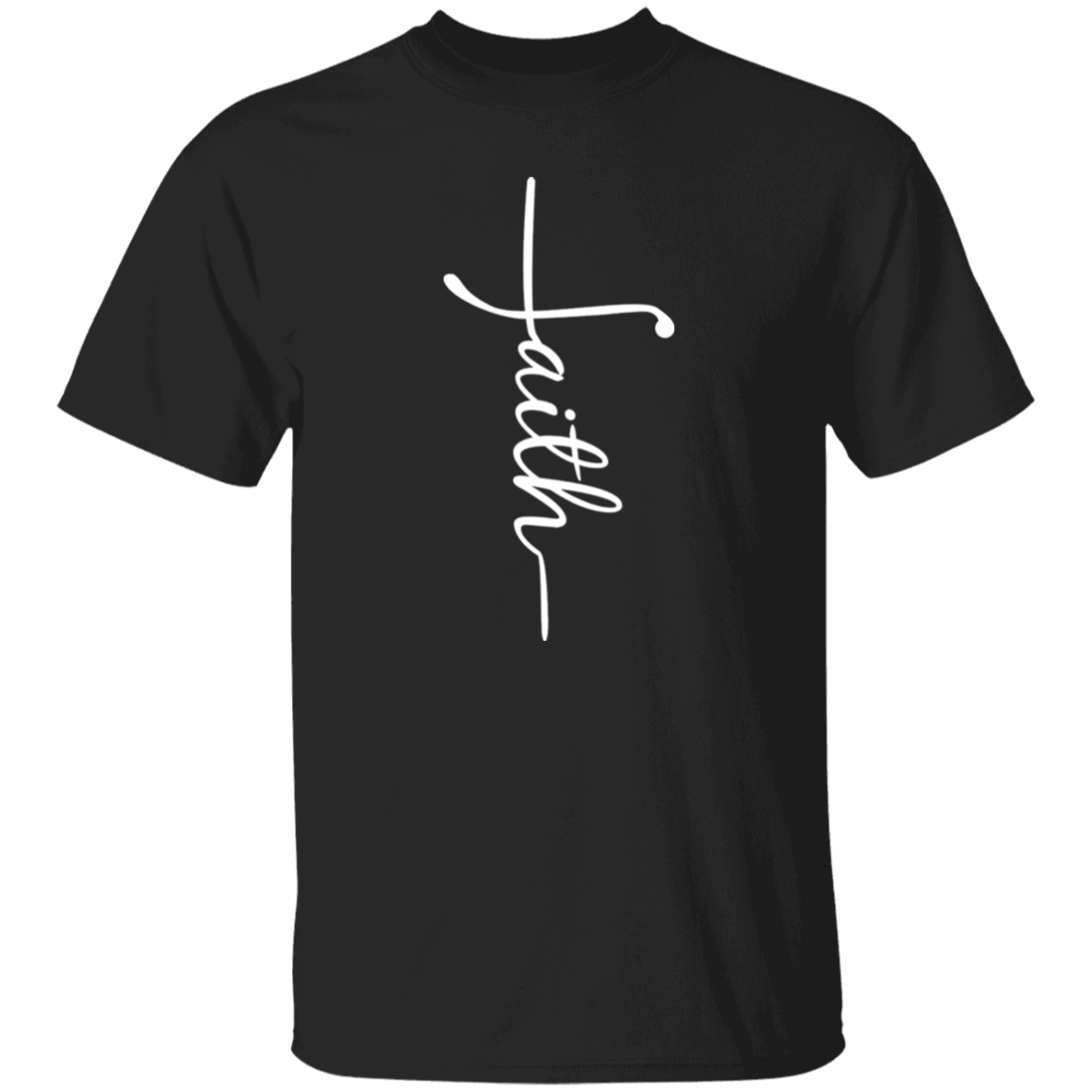 Faith T-Shirt | White Text