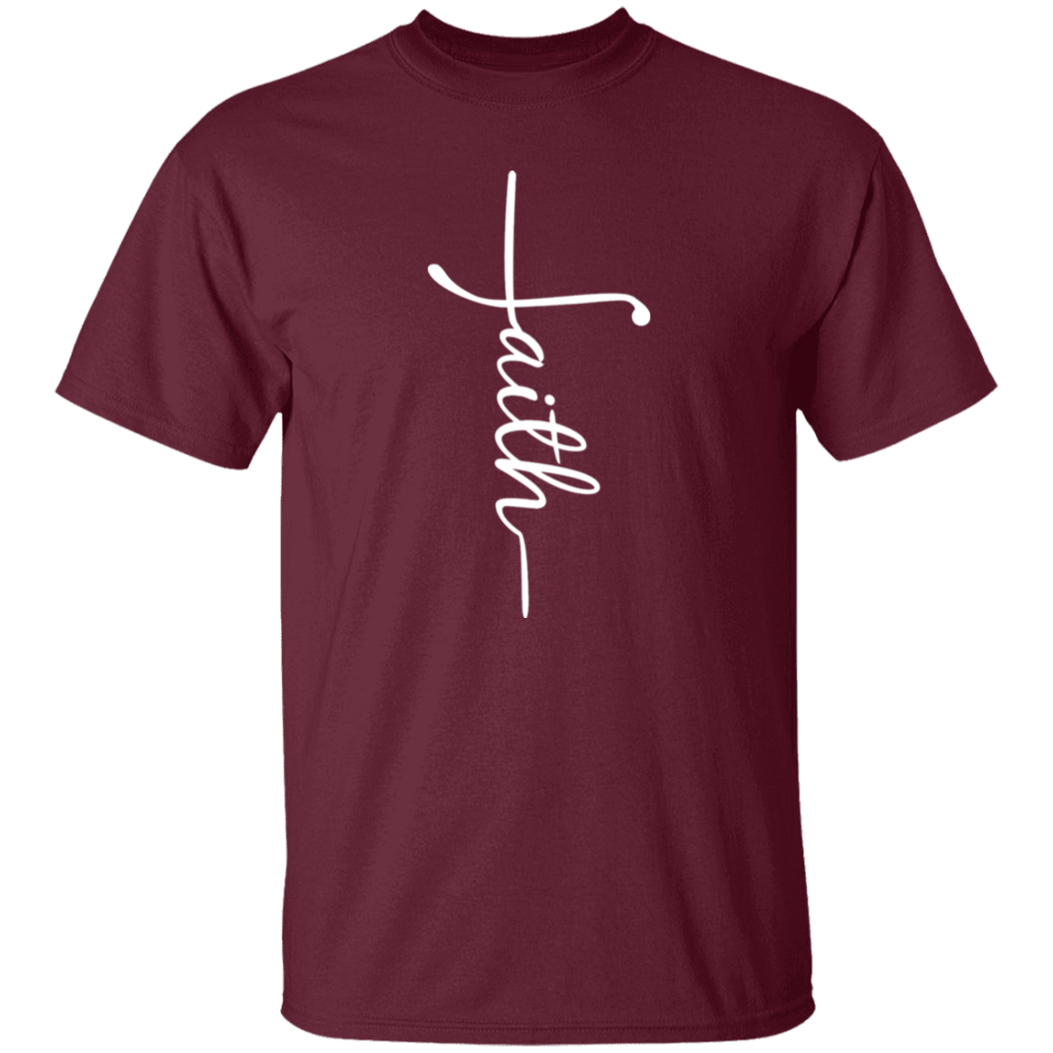 Faith T-Shirt | White Text