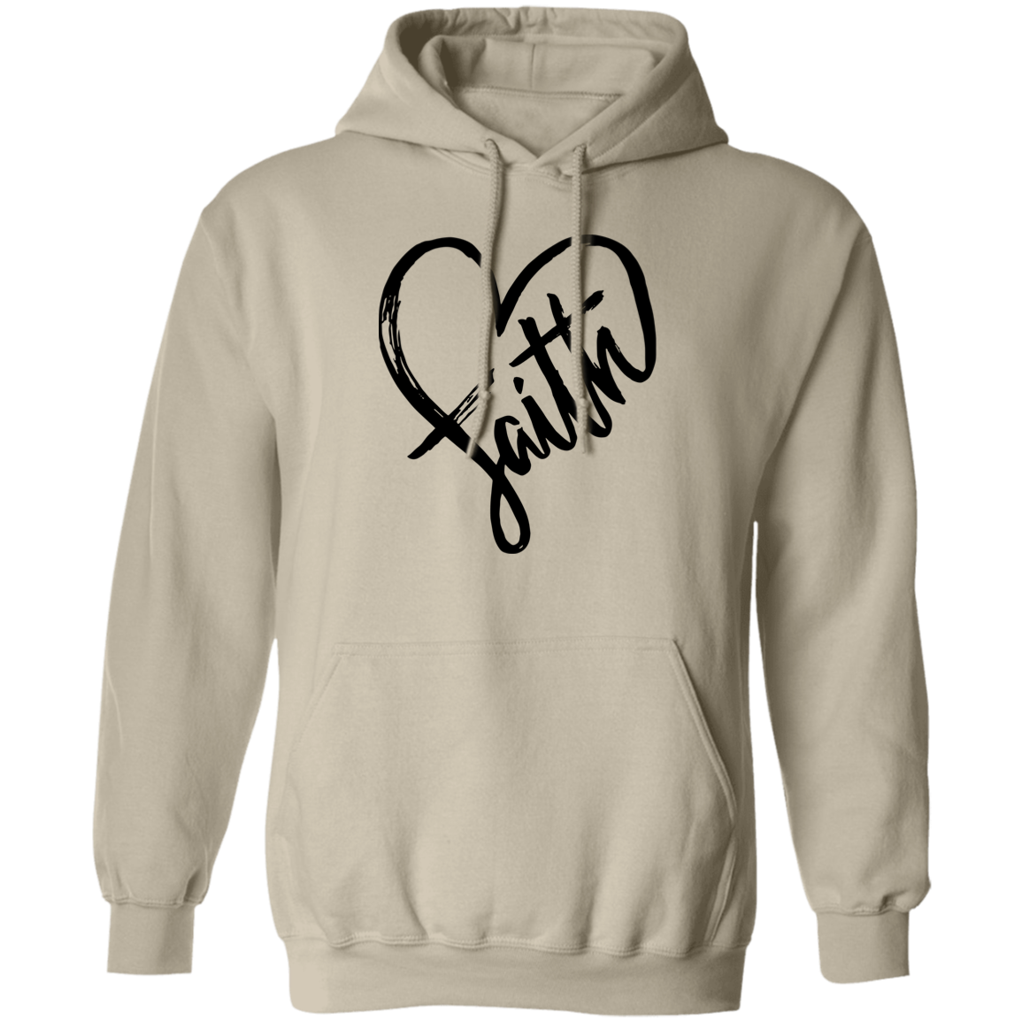 Faith and Love Pullover Hoodie