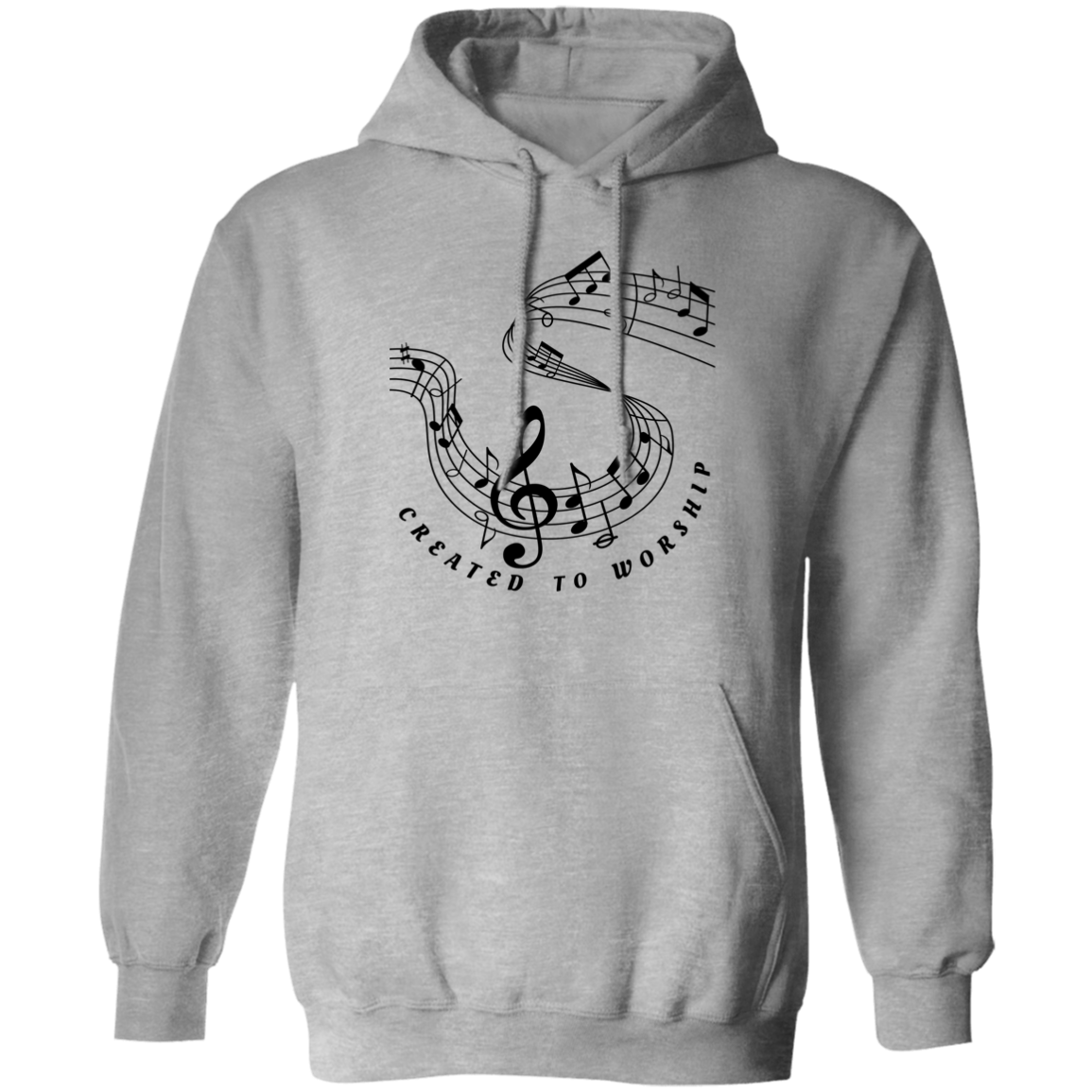 Created to Worship Pullover Hoodie