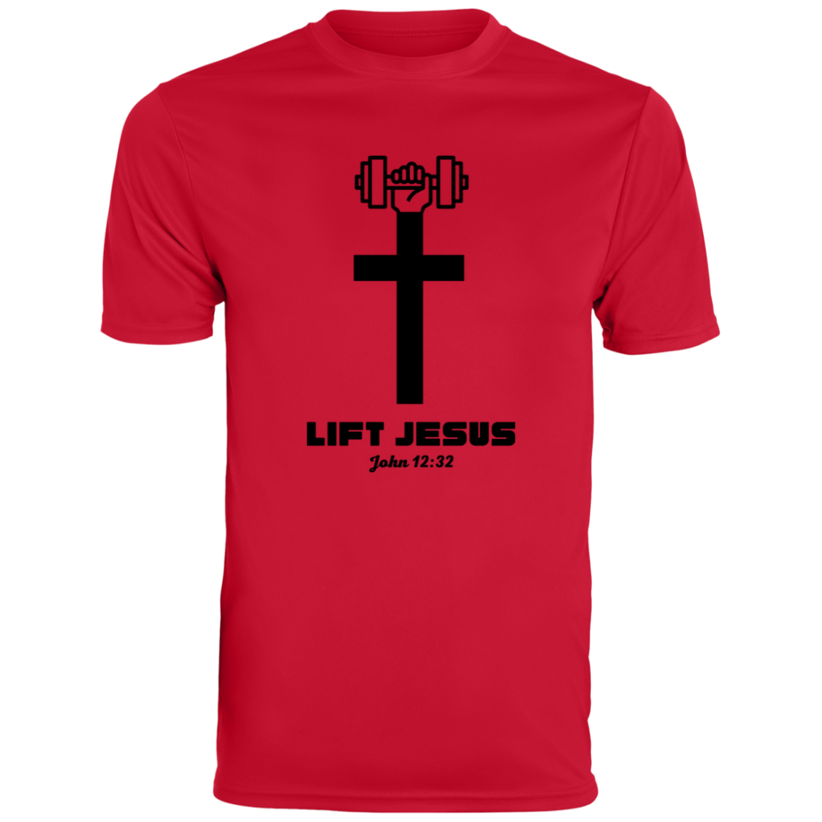 Lift Jesus | Men's Moisture-Wicking Tee