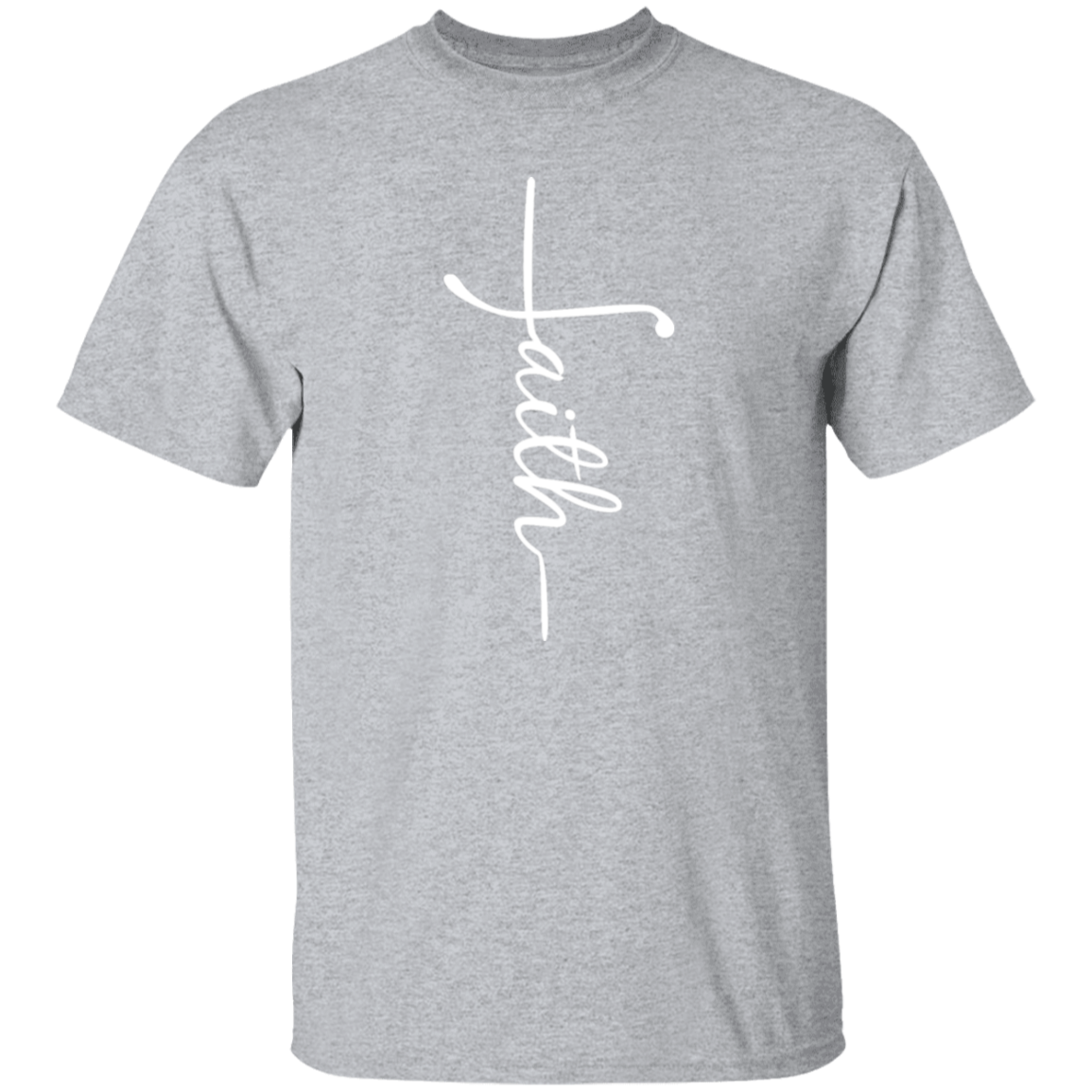 Faith T-Shirt | White Text