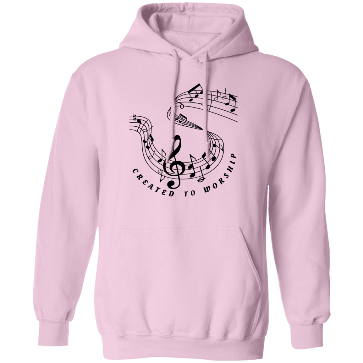 Created to Worship Pullover Hoodie