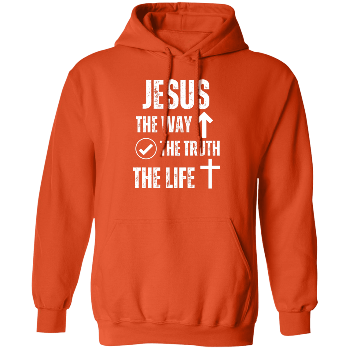 Jesus - The Way, The Truth, The Life Pullover Hoodie