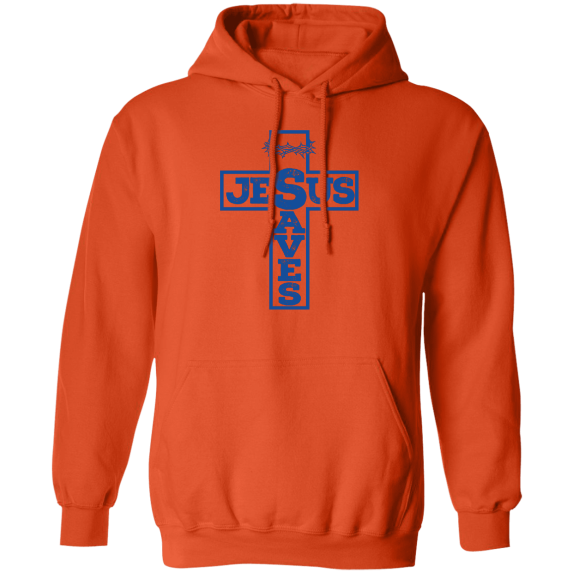 Jesus Saves Pullover Hoodie