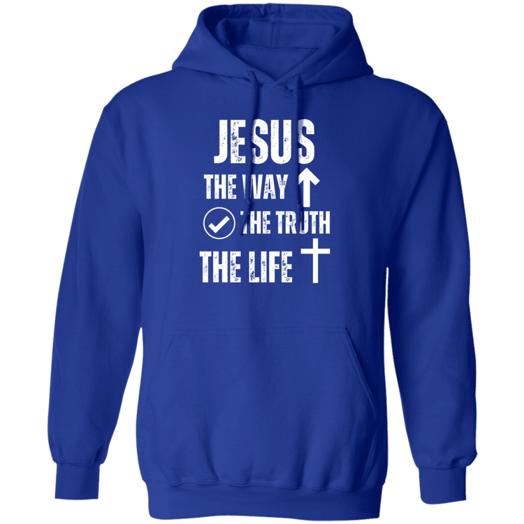 Jesus - The Way, The Truth, The Life Pullover Hoodie