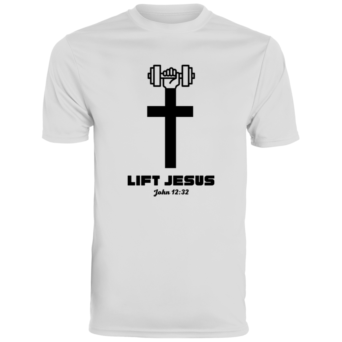 Lift Jesus | Men's Moisture-Wicking Tee