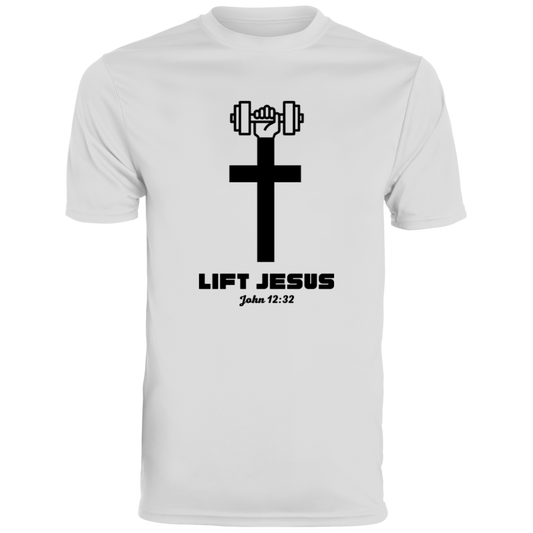 Lift Jesus | Men's Moisture-Wicking Tee