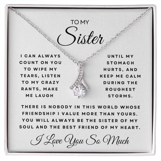To My Sister | Alluring Beauty Necklace